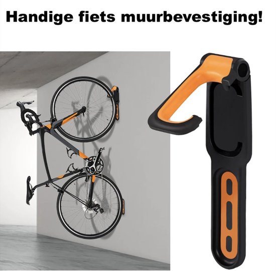 Fiets ophangsysteem wandmontage fiets fiets ophanghaak muur fiets