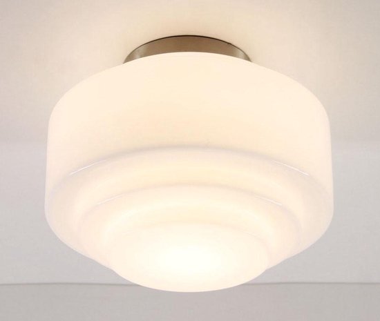 Plafondlamp Hightlight Cambridge - Art Deco - 30cm - schoollamp Gispen |  bol.com