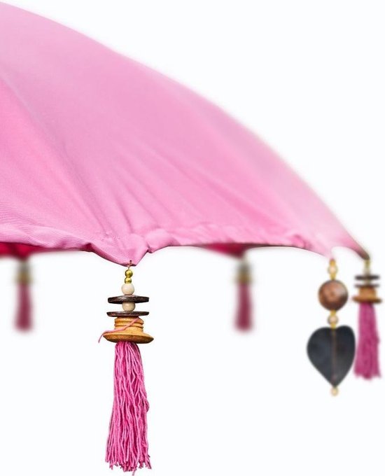 Bali parasol 250 cm roze