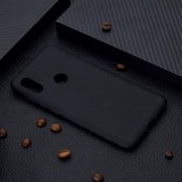 Voor Xiaomi Redmi Note 6 Candy Color TPU Case (zwart)