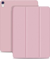 Horizontale Flip Ultradunne Dubbelzijdige Clip Magnetische PU Leather Case voor iPad Pro 12,9 inch (2018), met drievoudige houder en Sleep / Wake-up-functie (Rose Gold)