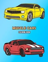 Muscle Cars Coloring Book