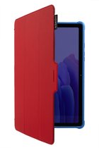 Gecko Covers Kleurrijke hoes + screen protector voor Samsung Galaxy Tab A7 10.4 (2020) voor kinderen - Super Hero cover - Rood/Blauw
