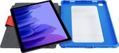 Gecko Covers Kleurrijke hoes + screen protector voor Samsung Galaxy Tab A7 10.4 (2020) voor kinderen - Super Hero cover - Rood/Blauw