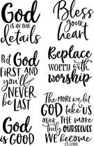 Bless Your Heart Clear Stamps (JD038) (DISCONTINUED)