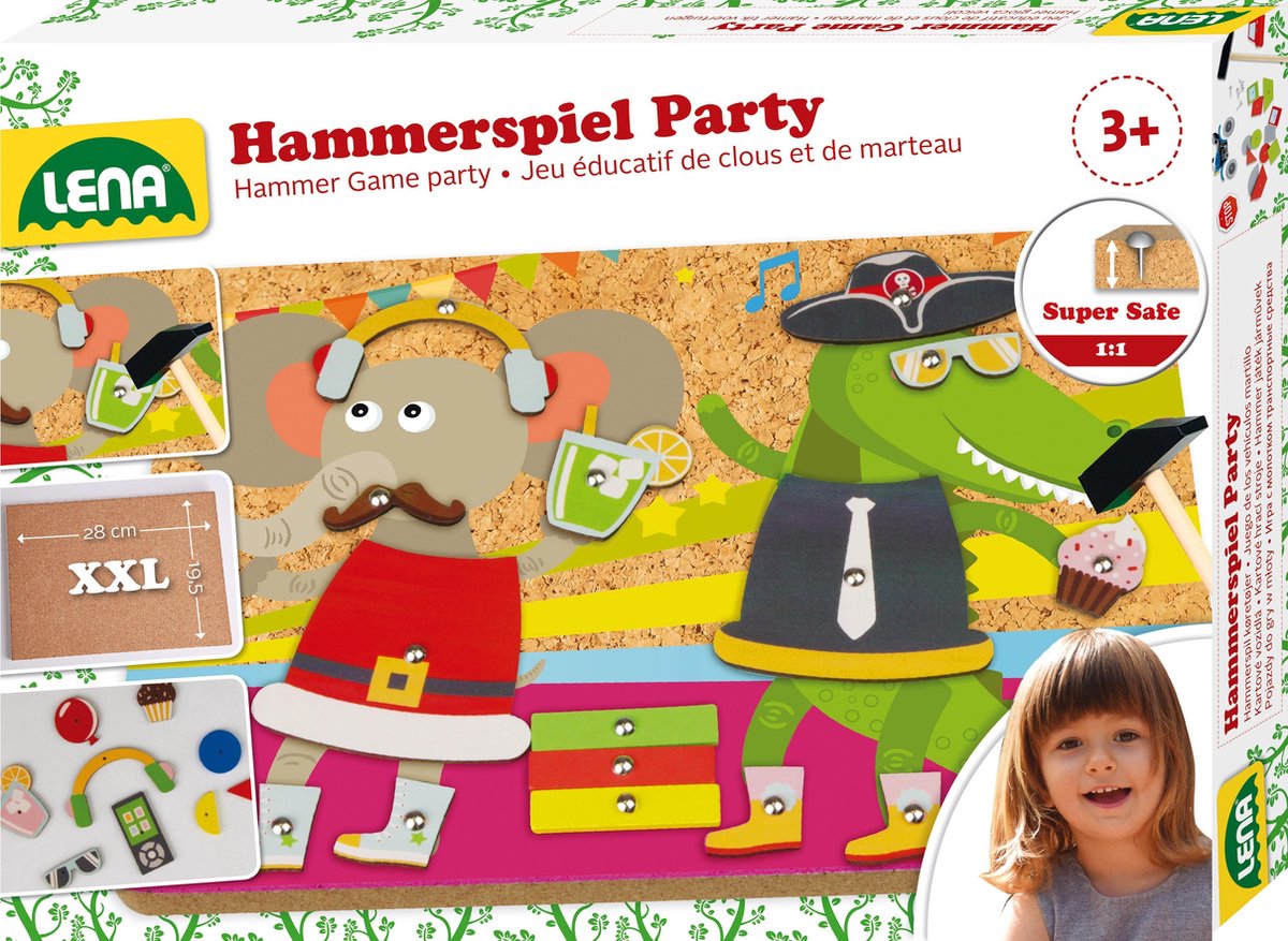 Lena Hamertje tik feestje