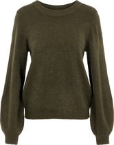 OBJECT OBJEVE NONSIA L/S KNIT PULLOVER  Dames Trui - Maat M