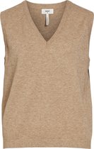 OBJECT OBJTHESS S/L KNIT WAISTCOAT  Dames Trui - Maat L