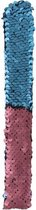 Lg-imports Klaparmband Pailletten Blauw/roze 21 X 3 Cm