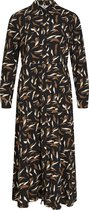 OBJECT OBJLORENA L/S LONG SHIRT DRESS  Dames Jurk - Maat 34