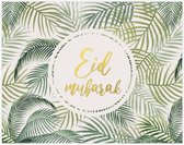 Ramadan decoratie: Eid mubarak placemats Tropical