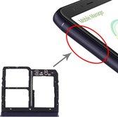 Simkaartlade + Simkaartlade + Micro SD-kaartlade voor Asus Zenfone Max Plus (M1) ZB570TL / X018D (blauw)