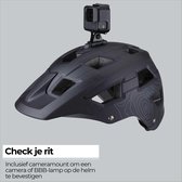 BBB Cycling Nanga Mountainbike Helm - Fietshelm Volwassenen - Sporthelm - Mat Zwart - Maat M - BHE-54