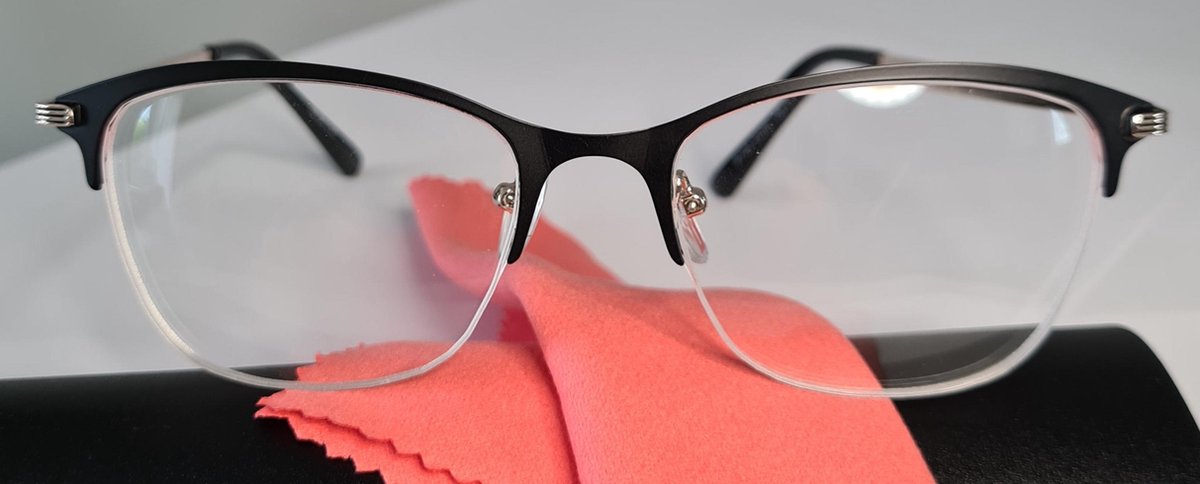 Dames bril voor veraf op sterkte -2.0, GEEN LEESBRIL, afstandsbril, zwart,  bril met | bol.com