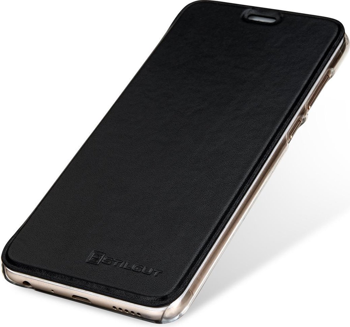 StilGut Freenet Berlin - Telefoonhoesje Huawei P Smart 2019 zwart