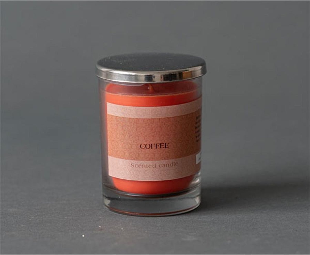 Geurkaars koffie set van 4