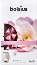 Bolsius Geurwax True Scents Magnolia Wax  6 Stuks