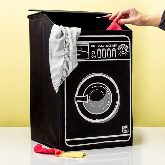 Wasmachine Wasmand - Zwart bol.com
