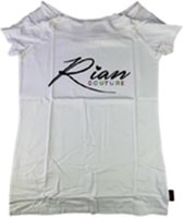 Rian Couture T-shirt - Wit - Dames - Katoen - Maat L