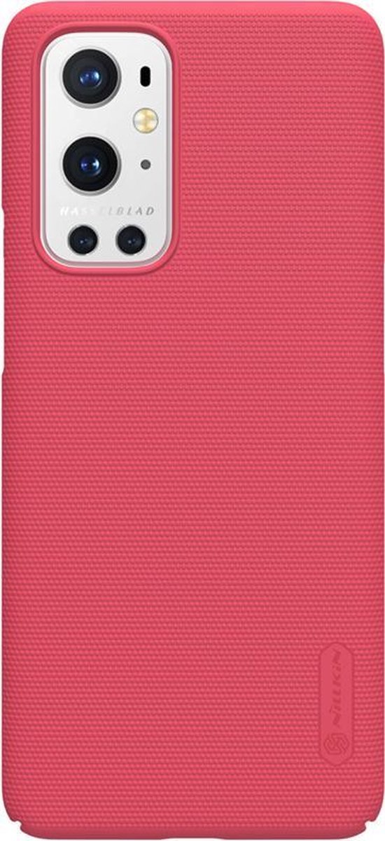 Nillkin - OnePlus 9 Pro Hoesje - Super Frosted Shield - Back Cover - Rood