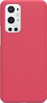 Nillkin - OnePlus 9 Pro Hoesje - Super Frosted Shield - Back Cover - Rood