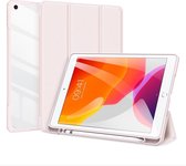 Dux Ducis - Tablet hoes geschikt voor Apple iPad 10.2 2019/2020 - Toby Series - Tri-Fold Book Case - Roze