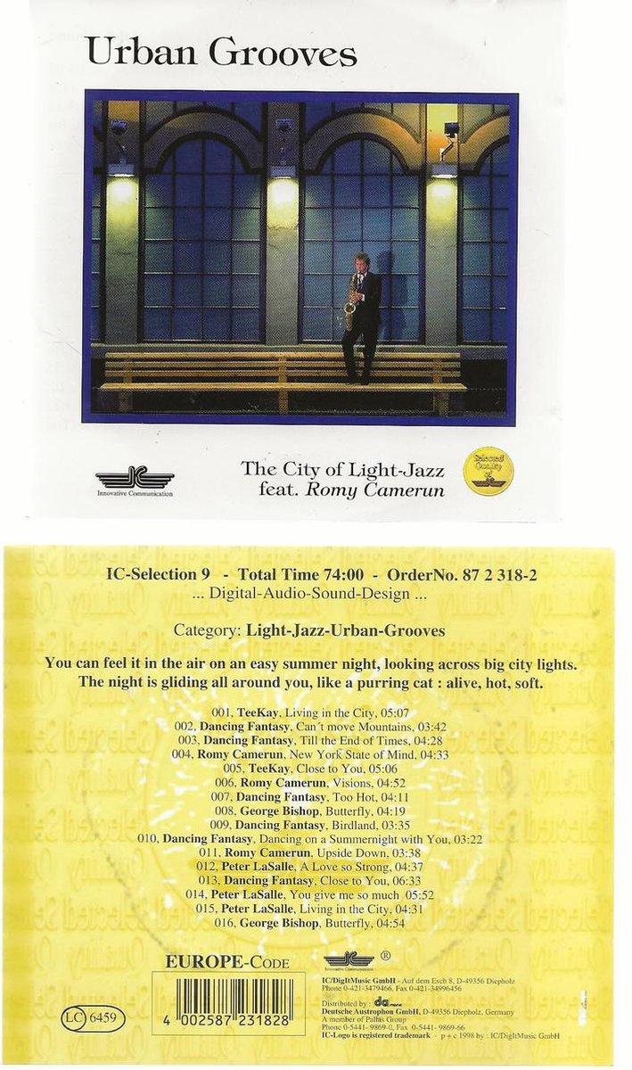Urban Grooves - City Of Light