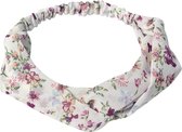 Juleeze Haarband Dames 20 cm Wit Synthetisch Rond Haarbanden Vrouwen Headband Hairband