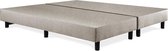 Beddenleeuw Boxspring Bed Zonder Matras - 160x200 - Ecru Stof