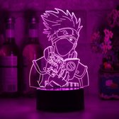 DawnLights - Kakashi Design - Naruto - 3D Lamp - Led Licht - Anime