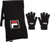 Fila Vivi Sjaal En Handschoenen Zwart - Maat S