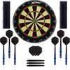Afbeelding van het spelletje Dragon Darts Impact set – dartbord – 2 sets - dartpijlen – dart shafts – dart flights – Plain Dragon XQ dartbord