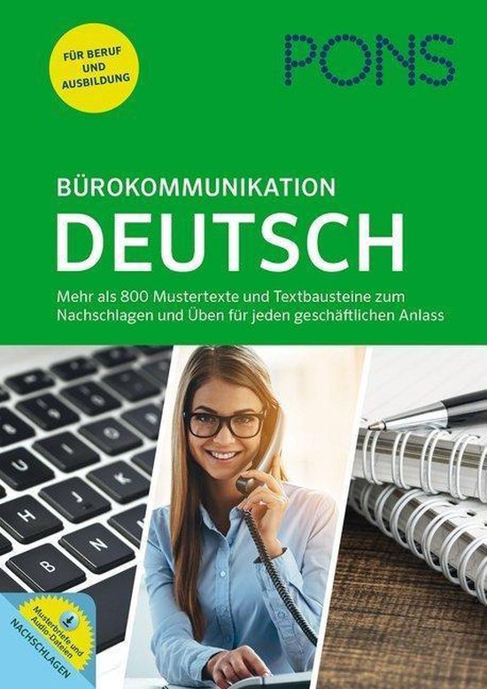 PONS Bürokommunikation Deutsch Buch + Download