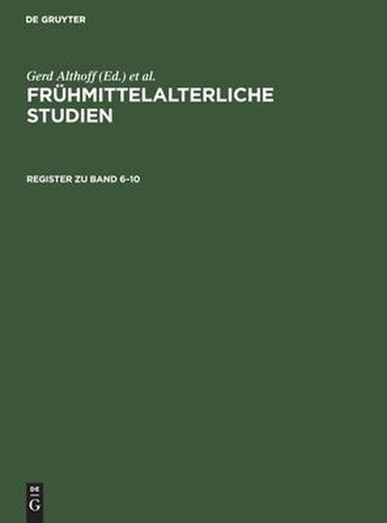 Register Zu Band 6-10