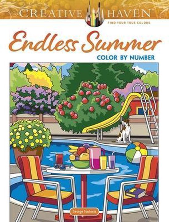 Creative Haven- Creative Haven Endless Summer Color by Numbe ... - cover