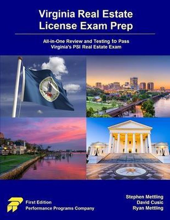 Virginia Real Estate License Exam Prep 9781955919050 Stephen