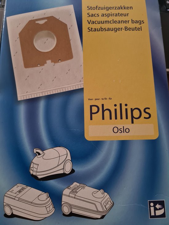 Sorbo stofzuigerzak met filter voor Philips Oslo 4 stuks | bol.com