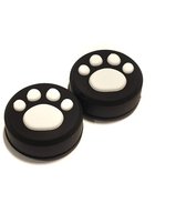 Thumb Grips | Thumb Sticks | Gaming Thumbsticks | Geschikt voor Playstation PS5 PS4 PS3 & Xbox X S One 360 | 1 Set = 2 Thumbgrips | Hondenpootjes | Zwart met Wit