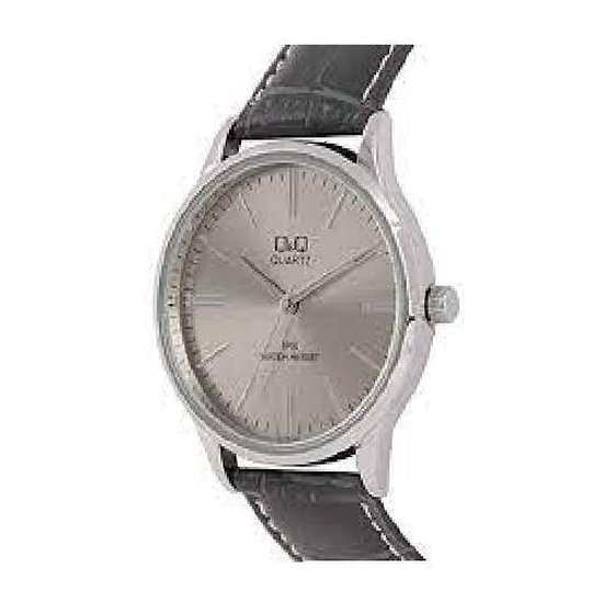 Mooi klassiek herenhorloge model c214j322y met grijs lederen band 3 atm  waterdicht | bol.com