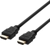 DELTACO HU-05 Ultra High Speed HDMI-kabel - 8K 60Hz - 50 cm - Zwart
