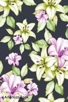 Address Book: For Contacts, Addresses, Phone, Email, Note, Emergency Contacts, Alphabetical Index With Beautiful Watercolor Floral S