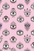 Address Book: For Contacts, Addresses, Phone, Email, Note, Emergency Contacts, Alphabetical Index With Eyes Magical Pattern Sign Eso