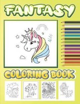 Fantasy coloring book