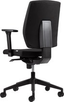 Ergonomische Bureaustoel TT2 Basic - 4D verstelbare armleggers - verstelbare rugleuning - zwart - EN-1335 certificaat -