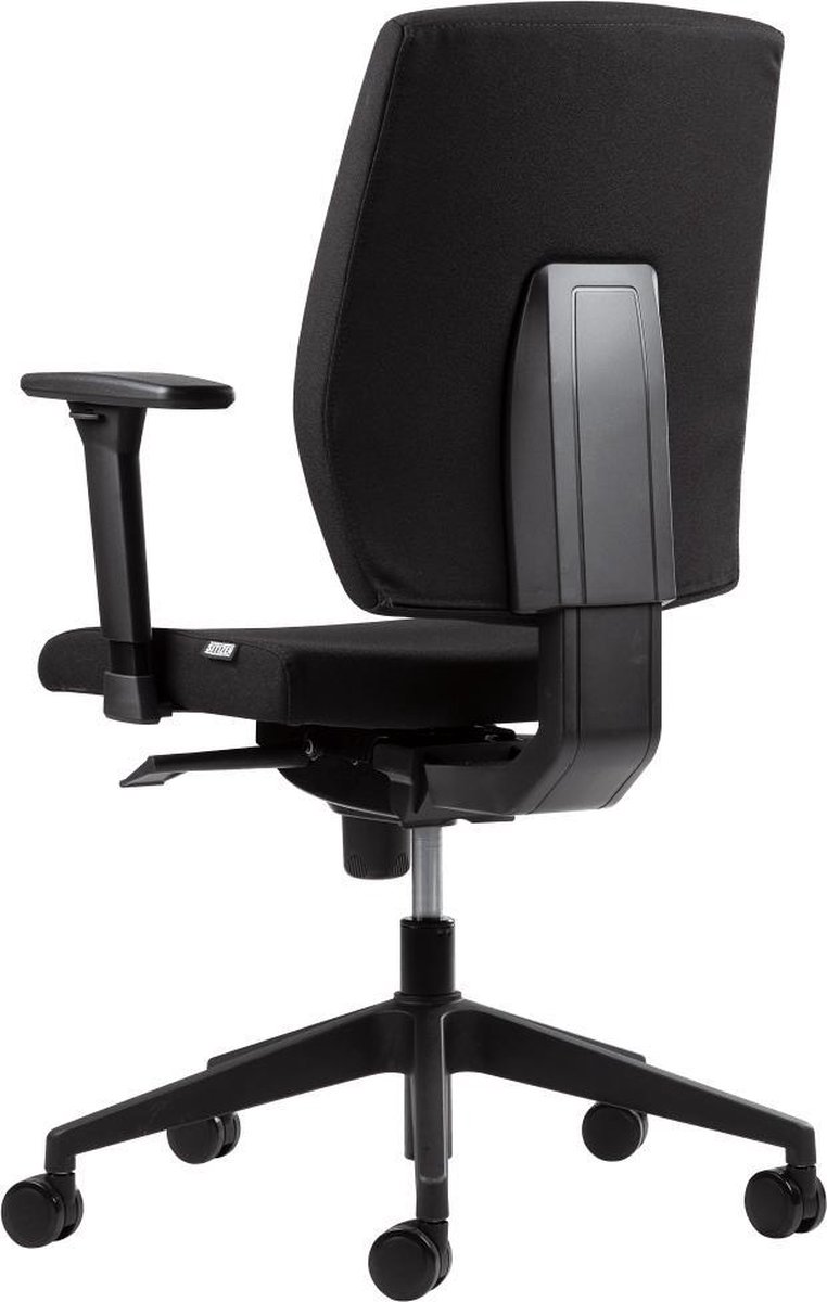 Desk4succes Ergonomische Bureaustoel TT2 Basic 4D verstelbare armleggers verstelbare rugleuning zwart EN-1335 certificaat