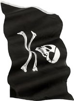 """Piratenvlag - Feestdecoratievoorwerp - One size"""