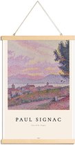 JUNIQE - Posterhanger Signac - View of St. Tropez -30x45 /Ivoor &