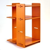 Kastore-Bijzettafel-38x38x60cm-Oranje.