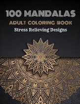 100 Mandalas Adults Coloring Book
