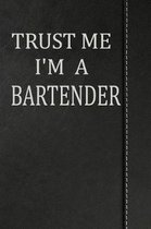 Trust Me I'm a Bartender: Isometric Dot Paper Drawing Notebook 120 Pages 6x9